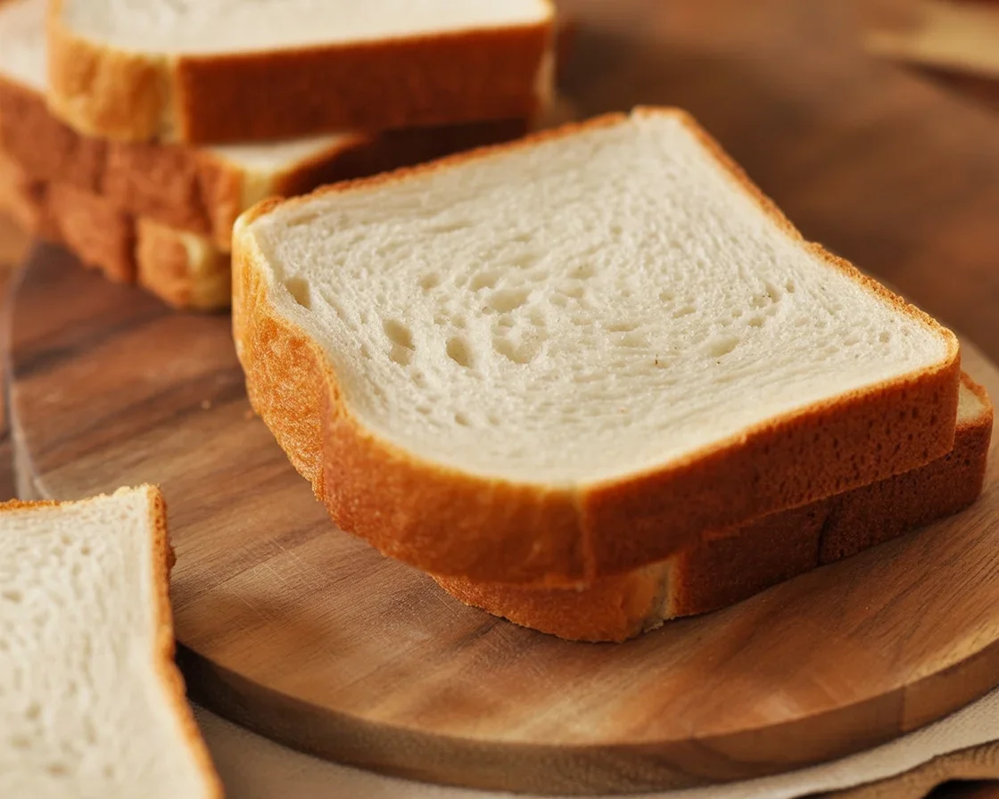 Homemade gluten-free sandwich bread recipe showcasing a fluffy loaf sliced for sandwiches.