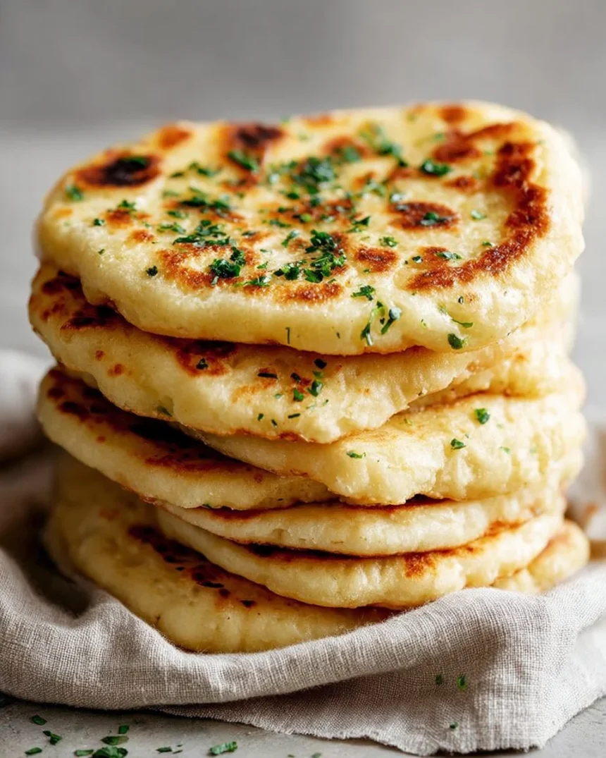 Freshly baked fluffy Turkish milk bread loaf on a wooden cutting board.