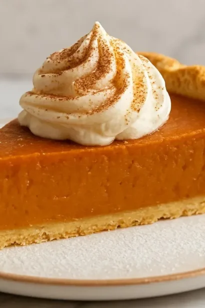 Delicious sweet potato pie made with condensed milk, showcasing a golden crust.